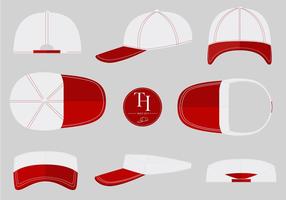 Sombrero del camionero gorras de camionero vector