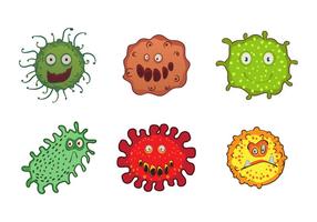 Mould Monster caracteres vectores