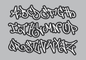 Graffiti Font Free Vector Art 782 Free Downloads