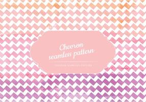 Vector Watercolor Chevron Pattern