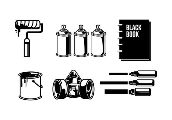 Graffiti Tools Vector