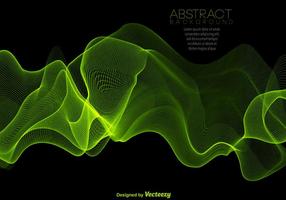 Abstract Green Spectrum Background - Vector