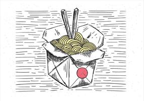 Hand Drawn Vector Chinese Food Illustration
