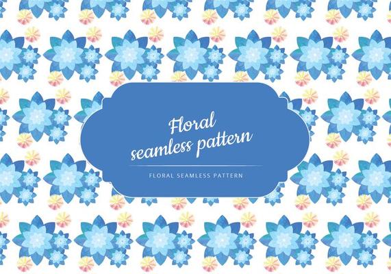 Vector Watercolor Seamless Pattern