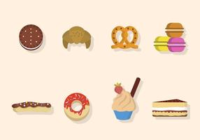 Flat Dessert Vectors