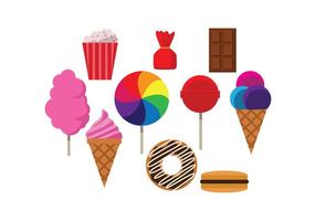 Free Sweet Food Colorful Vector