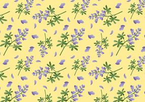 Bluebonnet Flower Pattern vector