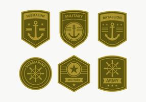 Marine Corps Badge Collection vector