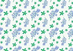 Bluebonnet Flower Pattern vector