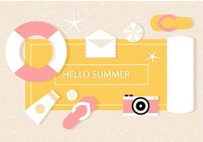 Free Vector Summer Illustration