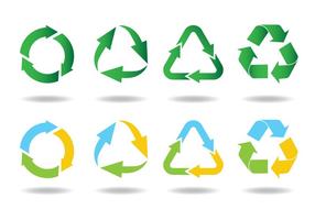 Icono de reciclaje vector