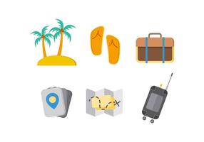 Vectores Icono Turismo Ornamentales Gratis