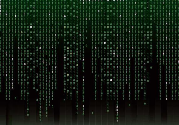 Matrix background vector