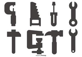 Tools Shapes Collection vector