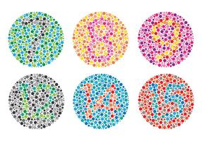 Colourblind Test vector