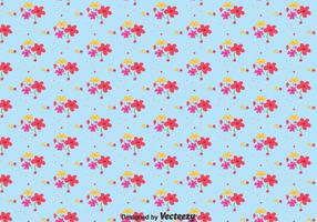Flower Ditsy Print Pattern Vector