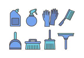 Cleaning Icon Pack vector