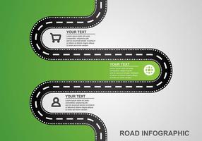 Roadmap Infographic Vector