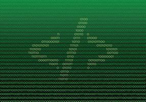Source Code Symbol On Binary Number Background vector