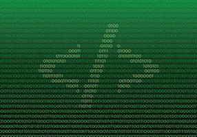 Source Code Symbol On Binary Number Background vector