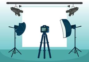 Photo Studio Vector Illustration