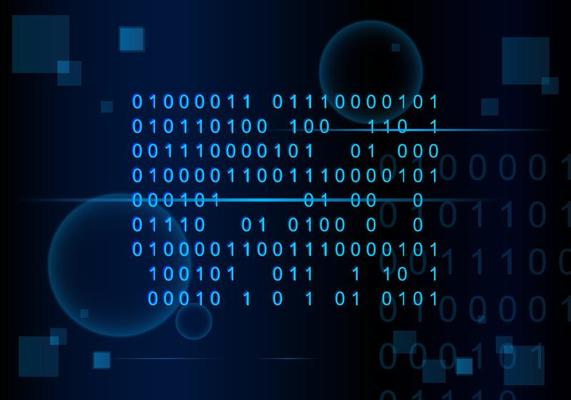 Number Coding Matrix Background Vector