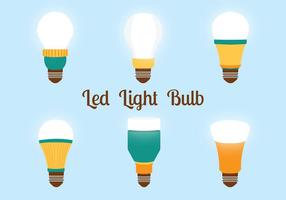 Led Lights Bulbs Vector Pack