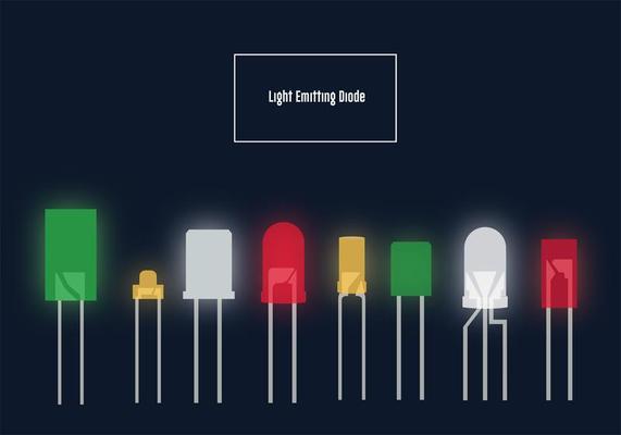 Led Lights Vector Pack