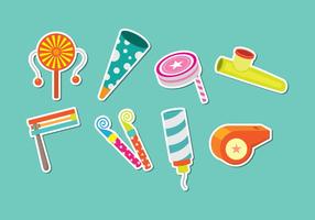 Noise Maker Icons vector