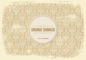 Old Grunge Damask Background