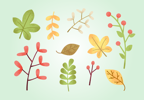 Free Grainy Natural Elements vector