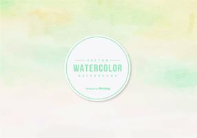 Pastel Watercolor Vector Background