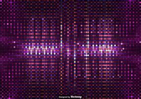 Vector Background Of Purple Led Lights