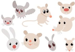 Free Cute Rodents Vectors