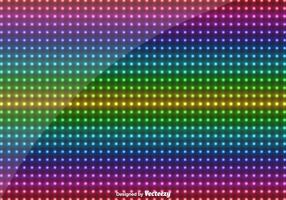 Vector Multicolored Led Lights Background