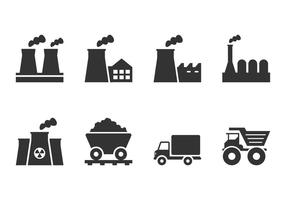 Factory Industry Icon vector