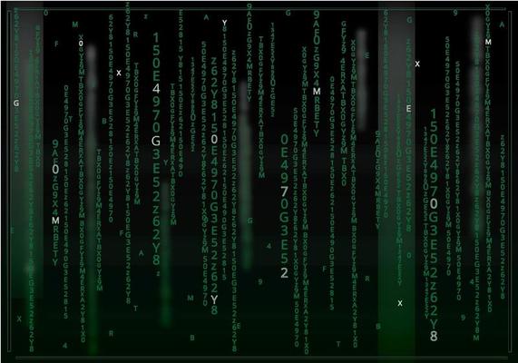 Matrix Dark Background