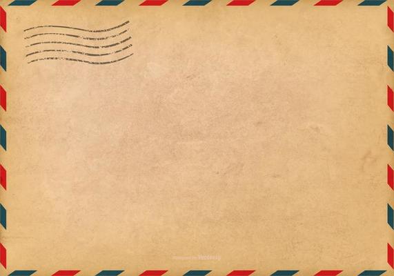 Grunge Air Mail Background