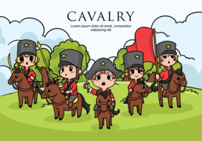 Cavalry Vector Illustration