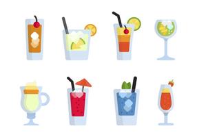 Flat Mocktail Vectors