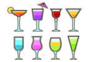 Vectors Glass Of Mocktail