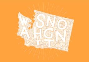 Washington state lettering