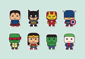 Super Heroes Vectores