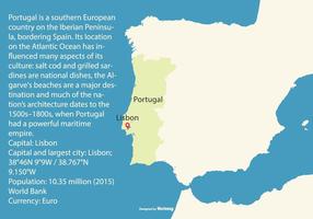 Portugal map in Europe, icons showing Portugal location and flags. 15705894  Vector Art at Vecteezy