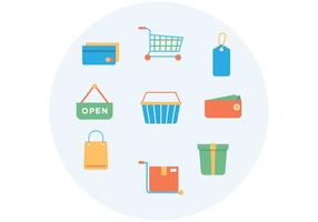 Commerce Icons vector