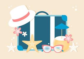 Free Summer Holiday Background vector