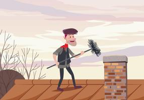 Chimney Sweep Vector 