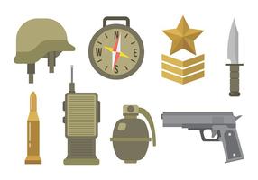 Iconos de vector de USMC