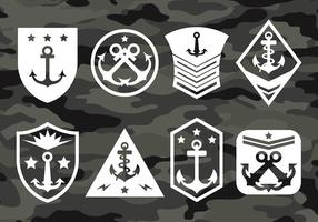 Iconos de vector de USMC