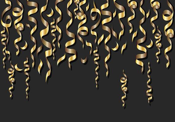 Gold Serpentine Background